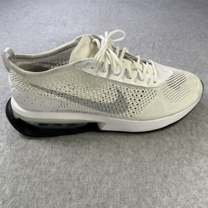 Nike Air Max Flyknit Racer 'White/Light Smoke Grey' Men's Size 9.5 | FJ4002-100